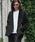 CAMBIO�i�J���r�I�j�́umj10836- Heavy Weight Indigo Sweat One Button Shawl Collar Jacket �V���[���J���[�W���P�b�g�i���̑��A�E�^�[�j�v�b�u���b�N