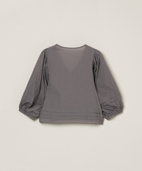 ブラウス シャツ (S)コットンローン / シャツ レディース コットンローン シャツ（シャツ/ブラウス）｜three dots