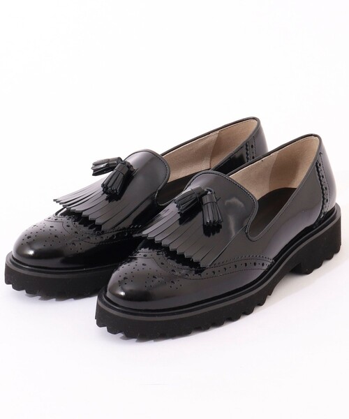 NOLLEY’S（ノーリーズ）の「キルトタッセルローファー（ローファー・レディース・ブラック・24.5/24/23.5/23）」の3枚目の写真