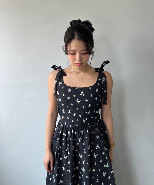 m*♡様 【新品タグ付き】ジプソフィア Fluffy One Piece キャミ Gypsohila Fliffy One Piece キャミソールワンピース F