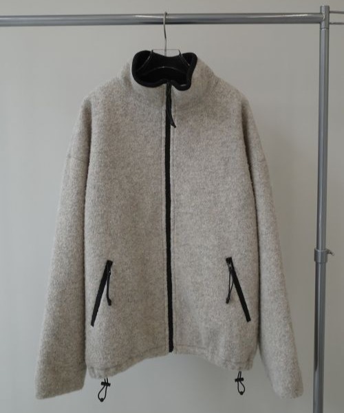 TODAYFUL/トゥデイフル】Wool Boa Zip Jacket/ウールボアジップ
