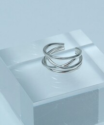 and cloud(AhNEh)Flutter Layered Ring(O)