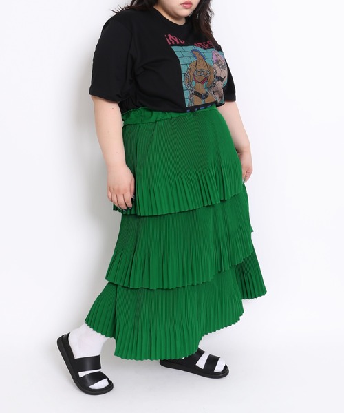 PUNYUS（プニュズ）の「LIBERTADビッグＴシャツ（Tシャツ/カットソー・レディース・ブラック/ホワイト・3/4）」の16枚目の写真