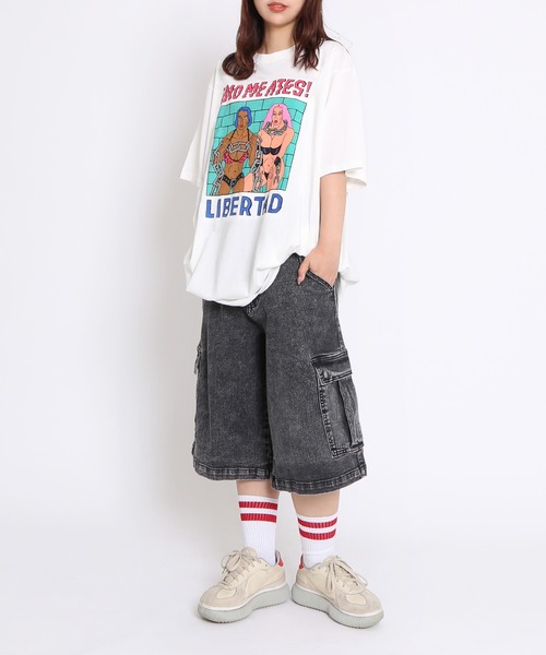 tシャツ LIBERTADビッグＴシャツ レディース メンズ LIBERTADビッグTシャツ（Tシャツ/カットソー）｜PUNYUS