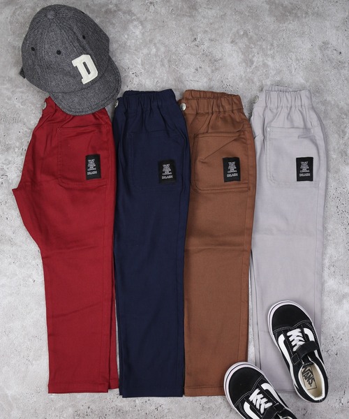 DILASH（ディラッシュ）の「スーパーストレッチツイルパンツ（その他パンツ・キッズ・ブラウン/レッド/ネイビー/グレー・90/140/100/130/120/110/80）」の6枚目の写真