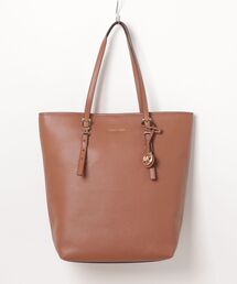 QUINN ぺブル レザー トート ラージ