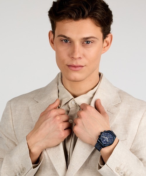 Maserati（マセラティ）の「「Maserati/マセラティ」コンペティツィオーネ - 43mm マルチ ブルー ダイヤル ブルー ブレスレット（アナログ腕時計・メンズ・ネイビー・43mm）」の6枚目の写真