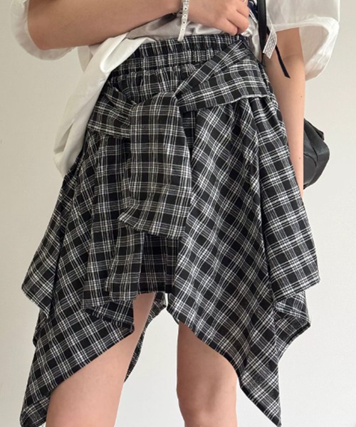 oheshio チェックスカート OHESHIO(オヘシオ) スカート(レディース) - 海外通販のBUYMA