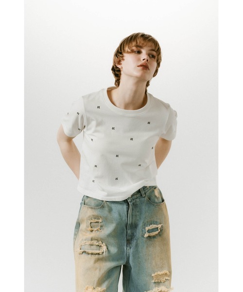K motif mini T shirt（Tシャツ/カットソー）｜Knuth Marf