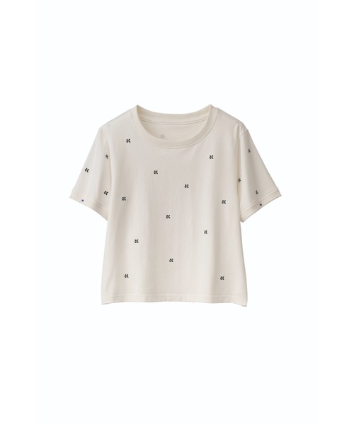 knuth marf K motif mini T shirt ホワイト K motif mini T shirt/2color | KNUTH MARF