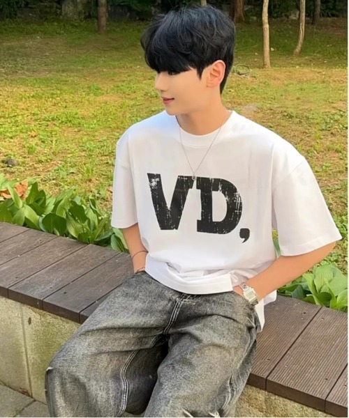 Verdnt(バーダント)の「【Vini】ベーシックヴァーダントロゴ半袖Tシャツ(Tシャツ/カットソー・メンズ・ブラック/ピンク/ホワイト・LARGE/MEDIUM/SMALL)」の10枚目の写真