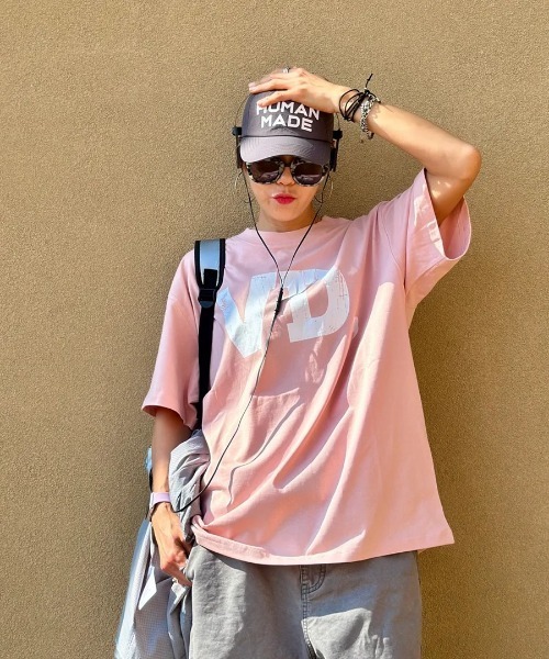 Verdnt(バーダント)の「【Vini】ベーシックヴァーダントロゴ半袖Tシャツ(Tシャツ/カットソー・メンズ・ブラック/ピンク/ホワイト・LARGE/MEDIUM/SMALL)」の4枚目の写真
