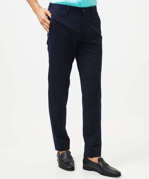 MICHEL KLEIN HOMME (ミッシェルクランオム)の「【セットアップ】メッシュストレッチスラックスパンツ(スラックス・メンズ・ブルー/ネイビー/ダークグレー・MEDIUM/LARGE/X-LARGE)」の5枚目の写真