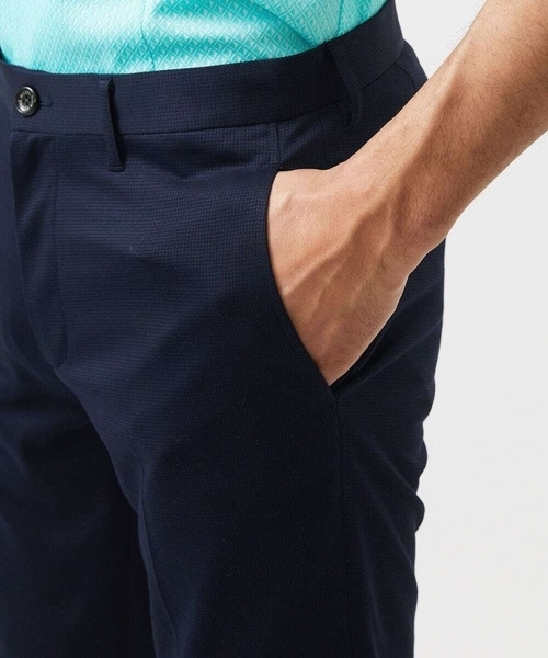 MICHEL KLEIN HOMME (ミッシェルクランオム)の「【セットアップ】メッシュストレッチスラックスパンツ(スラックス・メンズ・ブルー/ネイビー/ダークグレー・MEDIUM/LARGE/X-LARGE)」の11枚目の写真