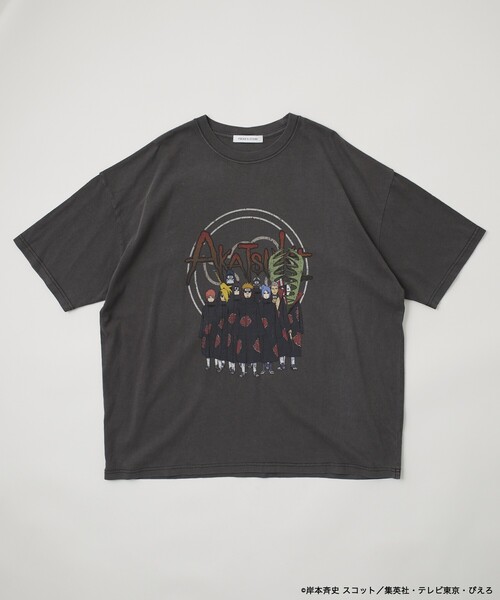 新品未使用 ナルト展 NARUTO アニメTシャツ グレー セール】限定展開 アニメ『NARUTO-ナルト- 疾風伝』 別注