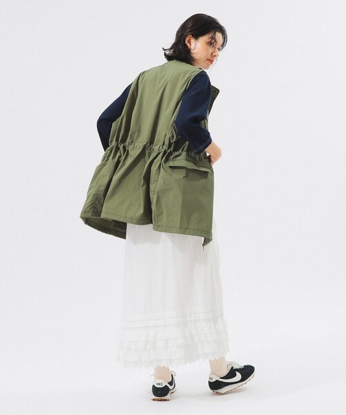 BEAMS BOY（ビームスボーイ）の「【1/15再値下げ】ファティーグ ベスト（ベスト・レディース・オリーブ/ブラック・ONE SIZE）」の21枚目の写真