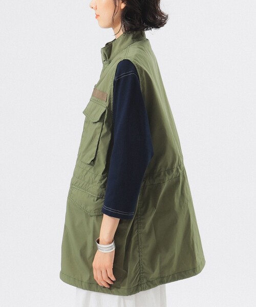 BEAMS BOY（ビームスボーイ）の「【1/15再値下げ】ファティーグ ベスト（ベスト・レディース・オリーブ/ブラック・ONE SIZE）」の4枚目の写真