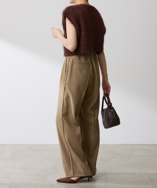 TRICOTS JEAN MARC(トリコットジーンマルク)の「TRICOTS JEAN MARC/COLLAGE別注/ニットベスト(ニット/セーター・レディース・ダークブラウン/グリーン・FREE)」の17枚目の写真