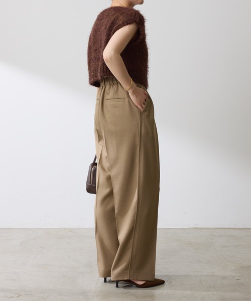 TRICOTS JEAN MARC(トリコットジーンマルク)の「TRICOTS JEAN MARC/COLLAGE別注/ニットベスト(ニット/セーター・レディース・ダークブラウン/グリーン・FREE)」の18枚目の写真