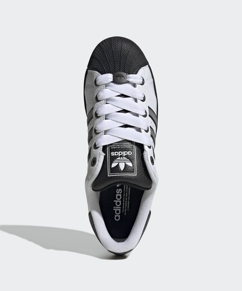 adidas(アディダス)の「スーパースターII / Superstar II / アディダスオリジナルス adidas Originals(スニーカー・メンズ・ブラック系その他/ブラック/ホワイト×ブラック・26.0cm/25.5cm/27.5cm/27.0cm/26.5cm/24.0cm/23.5cm/23.0cm/22.5cm/22.0cm/28.0cm/25.0cm/24.5cm/29.5cm/29.0cm/28.5cm)」の4枚目の写真