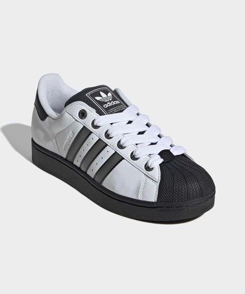 adidas(アディダス)の「スーパースターII / Superstar II / アディダスオリジナルス adidas Originals(スニーカー・メンズ・ブラック系その他/ブラック/ホワイト×ブラック・26.0cm/25.5cm/27.5cm/27.0cm/26.5cm/24.0cm/23.5cm/23.0cm/22.5cm/22.0cm/28.0cm/25.0cm/24.5cm/29.5cm/29.0cm/28.5cm)」の6枚目の写真