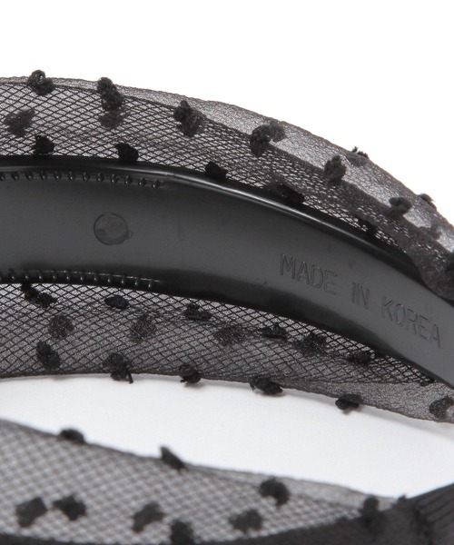 ワイドシアーカチューシャ（カチューシャ）｜niko and