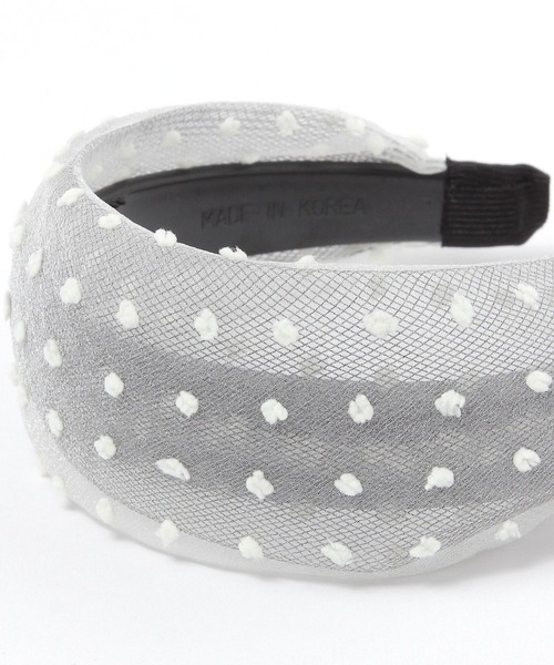 ワイドシアーカチューシャ（カチューシャ）｜niko and