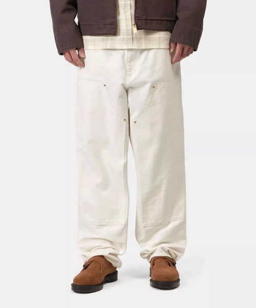 Carhartt WIP(カーハートダブリューアイピー)の「【Carhartt WIP】DOUBLE KNEE PANT I031501(チノパンツ・メンズ・ブラック/オリーブ/ダークブラウン/ホワイト/ブラウン・32/30/34)」の2枚目の写真