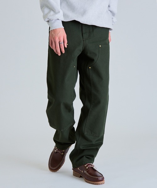 Carhartt WIP（カーハートダブリューアイピー）の「【Carhartt WIP】DOUBLE KNEE PANT I031501（チノパンツ・メンズ・ブラック/オリーブ/ダークブラウン・32/30/34）」の3枚目の写真