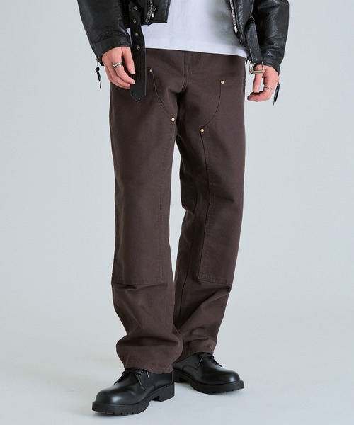Carhartt WIP(カーハートダブリューアイピー)の「【Carhartt WIP】DOUBLE KNEE PANT I031501(チノパンツ・メンズ・ブラック/オリーブ/ダークブラウン・32/30/34)」の11枚目の写真