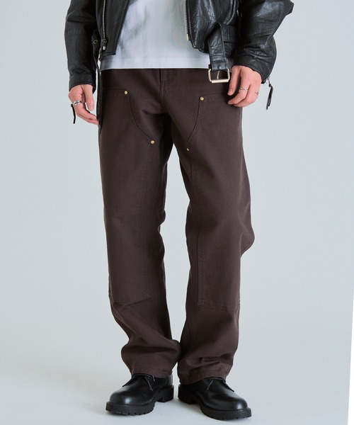 Carhartt WIP(カーハートダブリューアイピー)の「【Carhartt WIP】DOUBLE KNEE PANT I031501(チノパンツ・メンズ・ブラック/オリーブ/ダークブラウン・32/30/34)」の12枚目の写真