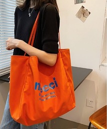 ロゴキャンバス トートバッグ カラーバッグ
