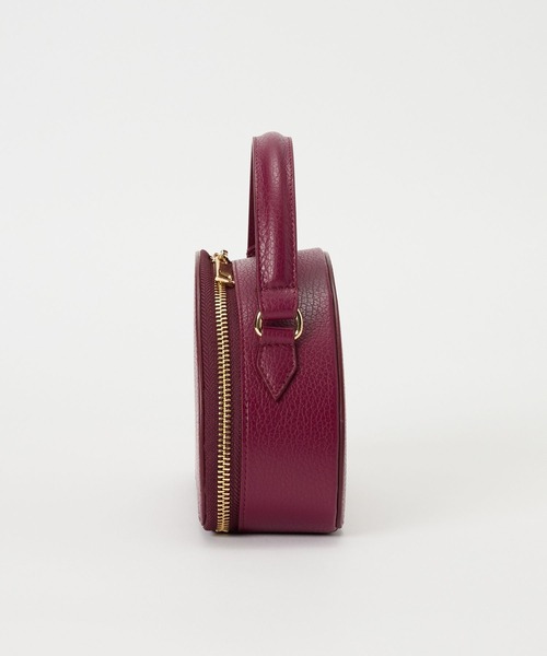 BABYLONE（バビロン）の「【ANTONELLO MASI】＜別注＞ドームBAG（ハンドバッグ・レディース・キャメル/ボルドー・フリー）」の7枚目の写真