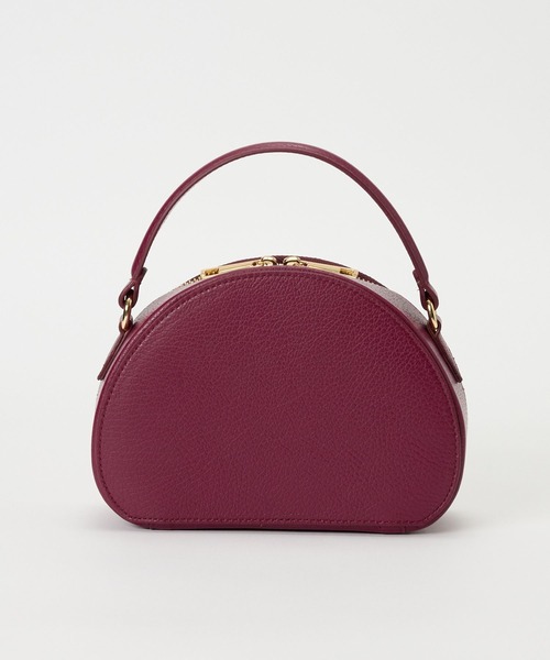 BABYLONE（バビロン）の「【ANTONELLO MASI】＜別注＞ドームBAG（ハンドバッグ・レディース・キャメル/ボルドー・フリー）」の8枚目の写真