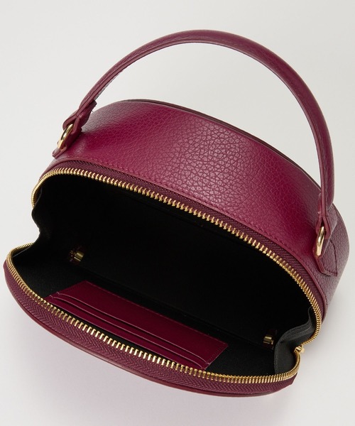 BABYLONE（バビロン）の「【ANTONELLO MASI】＜別注＞ドームBAG（ハンドバッグ・レディース・キャメル/ボルドー・フリー）」の10枚目の写真