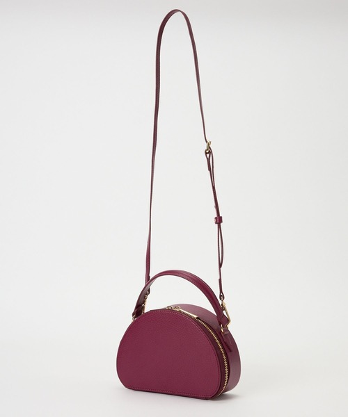 BABYLONE（バビロン）の「【ANTONELLO MASI】＜別注＞ドームBAG（ハンドバッグ・レディース・キャメル/ボルドー・フリー）」の13枚目の写真