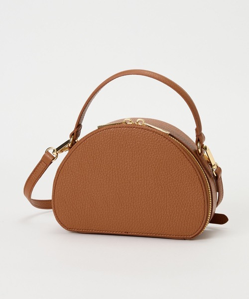 BABYLONE（バビロン）の「【ANTONELLO MASI】＜別注＞ドームBAG（ハンドバッグ・レディース・キャメル/ボルドー・フリー）」の5枚目の写真