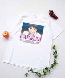 【FRUIT OF THE LOOM】FTL×EVA ムービー グラフィック Tシャツ / ホワイト