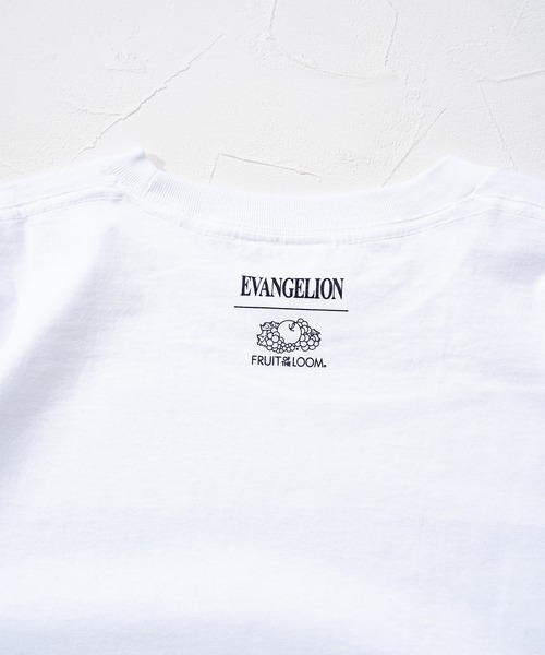 FRUIT OF THE LOOM（フルーツオブザルーム）の「【FRUIT OF THE LOOM】FTL×EVA ムービー グラフィック Tシャツ / ホワイト（Tシャツ/カットソー・メンズ・ホワイト・S/M/L/XL）」の7枚目の写真