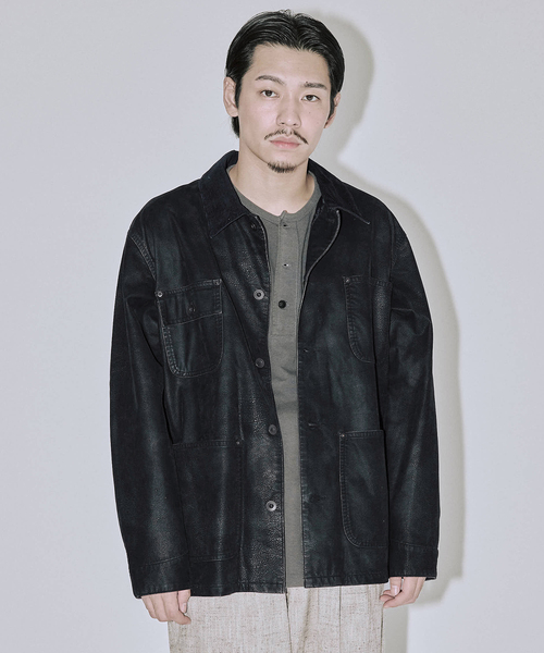 ジャーナルスタンダード　カバーオール J.S.Homestead / フロック レザー カバーオール（その他アウター