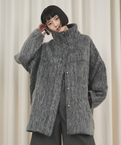 【新品未使用】bow.a ボウエー シャギーコート 2025年最新】bow.a コートの人気アイテム - メルカリ