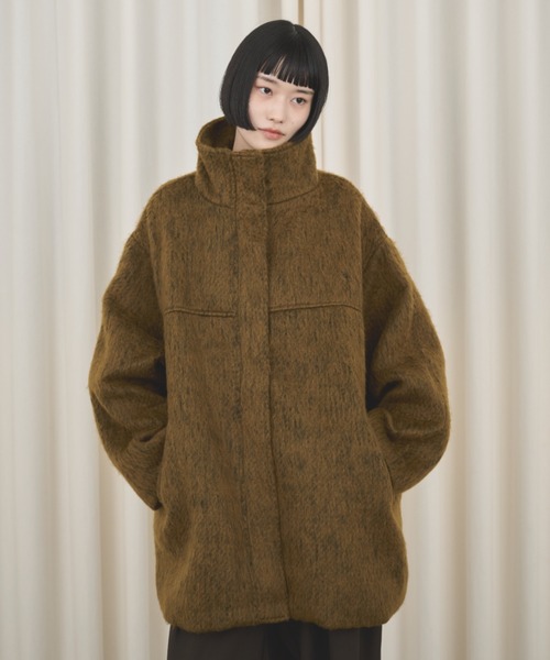 【新品未使用】bow.a ボウエー　シャギーコート 2025年最新】bow.a コートの人気アイテム - メルカリ