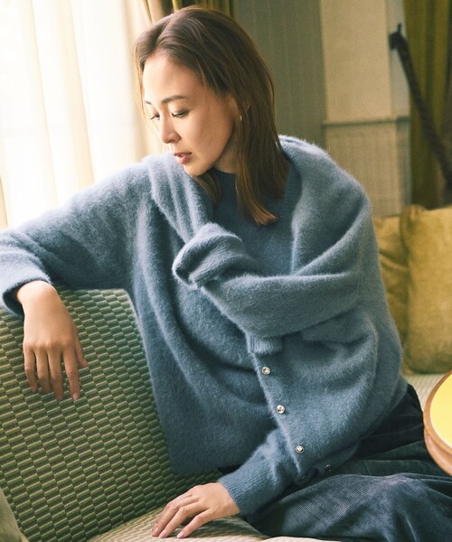 自由区　ヘアリーフォックスプルオーバー ニット ヘアリーフォックスプルオーバー ニット（ニット/セーター）｜自由区