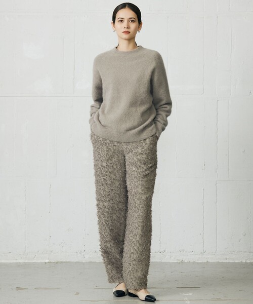 ヘアリーフォックスプルオーバー ニット（ニット/セーター）｜自由区