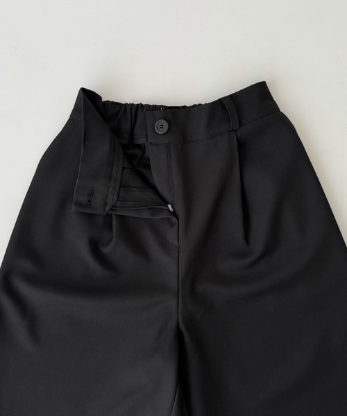 タグ付 CANAL JEAN 24SS El mar リネンタックパンツ 黒 S タグ付 CANAL JEAN 24SS El mar リネンタックパンツ 黒 S - メルカリ