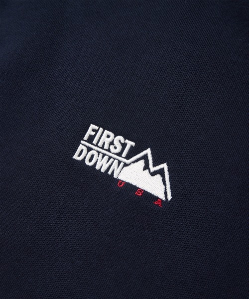 FIRST DOWN（ファーストダウン）の「ロゴ スウェット パーカ（パーカー・メンズ・ネイビー/ブラック/グレー/ブルー・XL/L/M/S/XXL）」の9枚目の写真