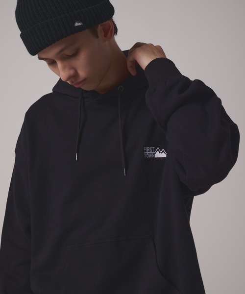 FIRST DOWN（ファーストダウン）の「ロゴ スウェット パーカ（パーカー・メンズ・ネイビー/ブラック/グレー/ブルー・XL/L/M/S/XXL）」の11枚目の写真