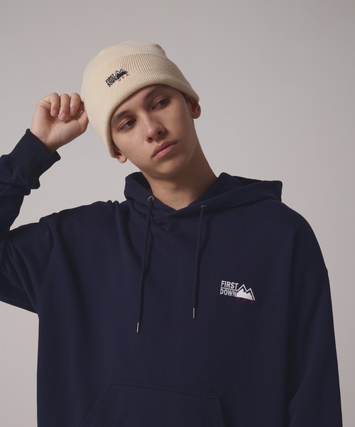 FIRST DOWN（ファーストダウン）の「ロゴ スウェット パーカ（パーカー・メンズ・ネイビー/ブラック/グレー/ブルー・XL/L/M/S/XXL）」の21枚目の写真
