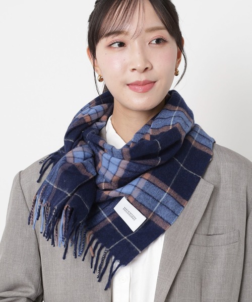 セール】カシミヤ100％ マフラー ”オリジナルチェック”（マフラー
