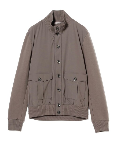 BEAMS F（ビームスエフ）の「HERNO / ドライビングブルゾン（ブルゾン・メンズ・ライトブラウン/ネイビー・S/L/XL/M）」の3枚目の写真